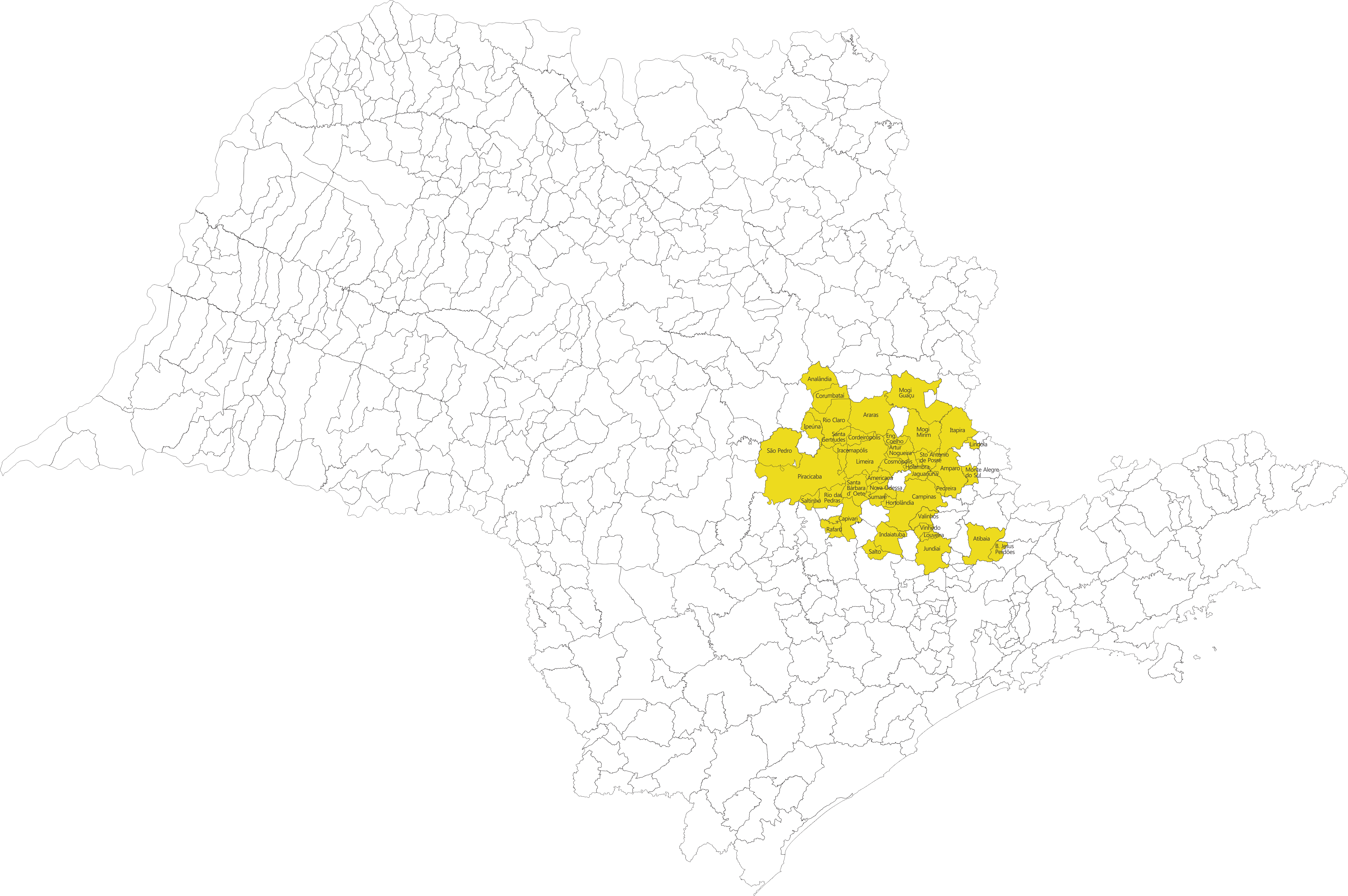 Municípios Associados